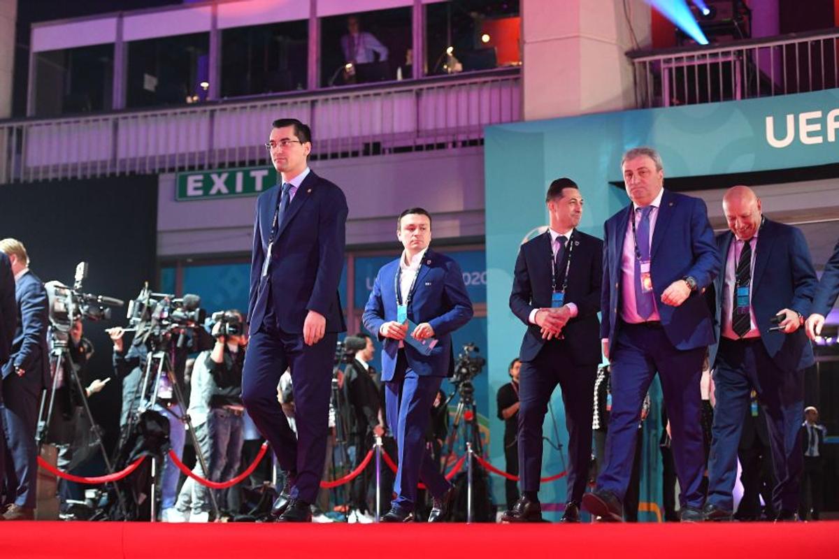 FOTO Tragerea la sorți a grupelor EURO 2020