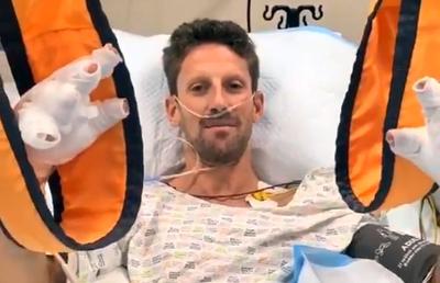 VIDEO Romain Grosjean, mesaj de pe patul de spital după accidentarea horror suferită la Bahrain: „Fără acel dispozitiv, nu aș fi putut să vorbesc cu voi acum”