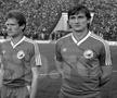 Ladislau Boloni și Marcel Coraș la meciul România - Anglia