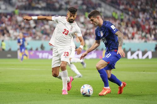 SUA merge în „optimi”, victorioasă în fața Iranului, scor 1-0. Foto: Getty Imarges