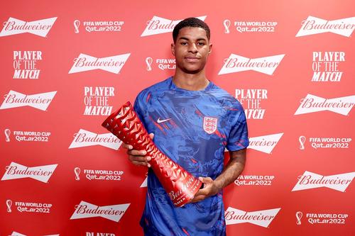 Marcus Rashford, ales omul meciului. FOTO: Instagram @marcusrashford
