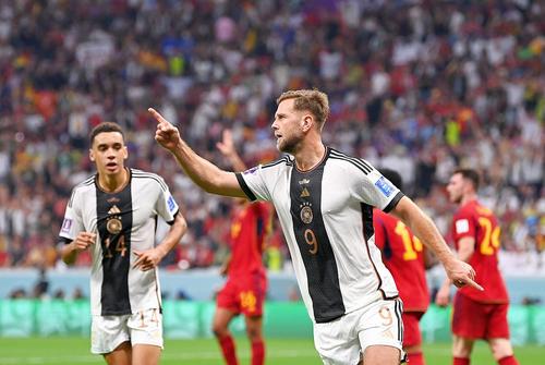 Niclas Fullkrug, salvatorul Germaniei la 1-1 cu Spania. Foto: Imago Images