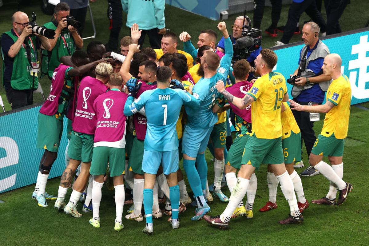 Reporterii GSP au asistat la calificarea istorică a Australiei » Campioana mondială Franța, pas greșit cu Tunisia! Clasamentul FINAL al grupei D