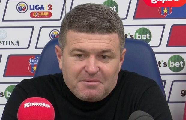 Oprița, după eșecul Stelei în Ghencea: „Dacă conducerea are probleme, să-mi ceară să plec!”