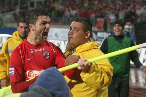 Florin Bratu, pe vremea când juca la Dinamo