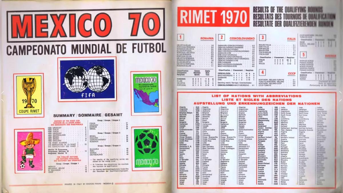 Prima ediție a albumului Panini de la CM din 1970, scoasă la licitație! Ce sumă vrea să obțină vânzătorul