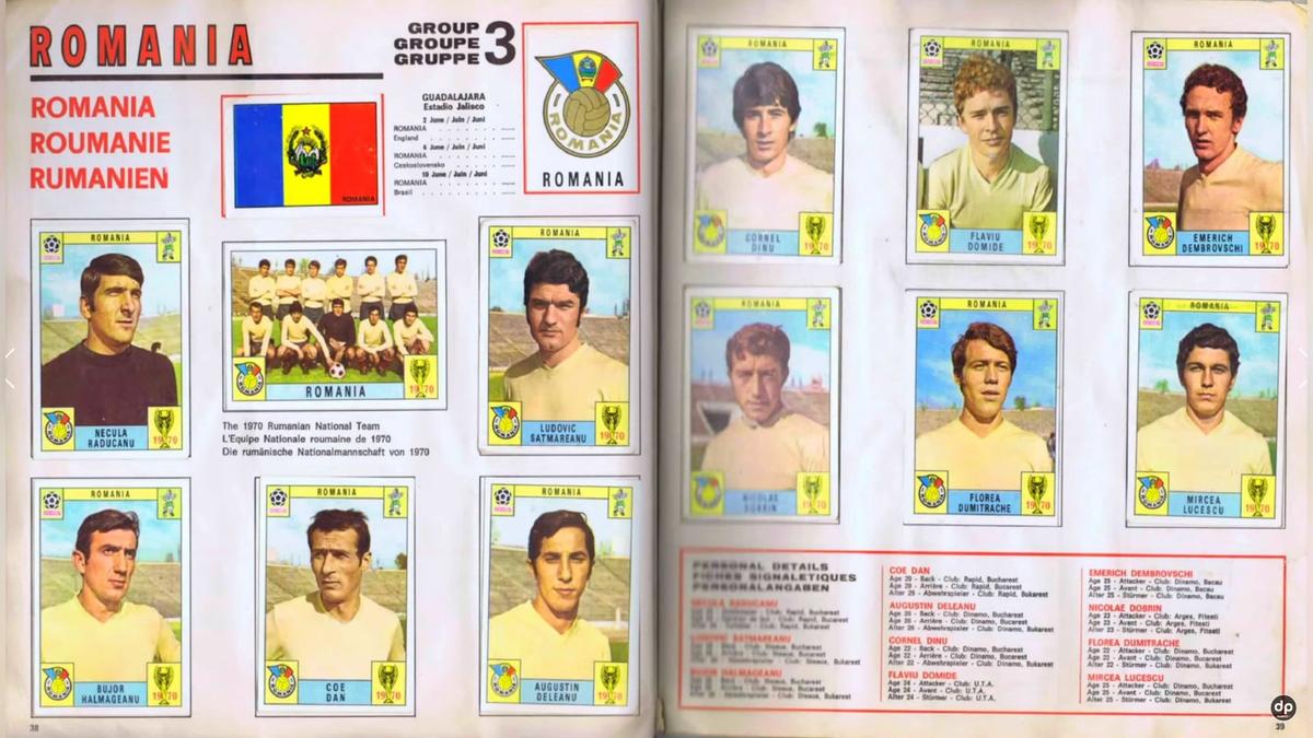 Prima ediție a albumului Panini de la CM din 1970, scoasă la licitație! Ce sumă vrea să obțină vânzătorul