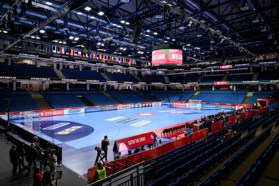 Fonix Arena, pregătită de Suedia - Ungaria / FOTO: Imago Rezultat NĂUCITOR în Suedia - Ungaria, primul meci tare de la Europeanul de handbal » Fanii din Fonix Arena dădeau perplecși din umeri!
