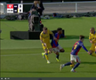 Momente de panică la Barcelona! Alejandro Balde a primit un umăr în gât
