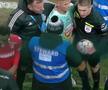 Scandal pe tunel, la pauza meciului Dinamo - Sepsi