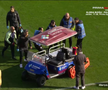 Clipe de panică în Barcelona - Las Palmas » Fotbalistul catalanilor a primit o lovitură în gât și nu se mai putea ridica