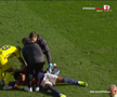 Momente de panică la Barcelona! Alejandro Balde a primit un umăr în gât