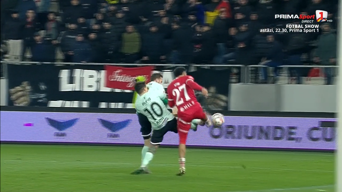 Penalty controversat dat în prelungirile meciului Dinamo - Sepsi » Prim verdict în direct + Ce a spus chiar dinamovistul implicat