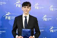Juniorul Vlad Covaliu, premiat de Federația Internațională de Scrimă