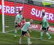 Autogol de necrezut în Dinamo - Sepsi. Cum a putut să lovească mingea!