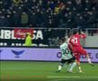 Penalty-ul primit de Sepsi în meciul cu Dinamo