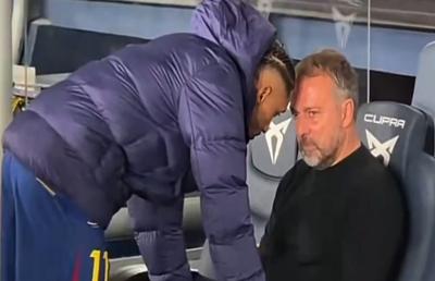 Moment emoționant » Ce i-a spus Raphinha lui Flick, după victoria Barcelonei