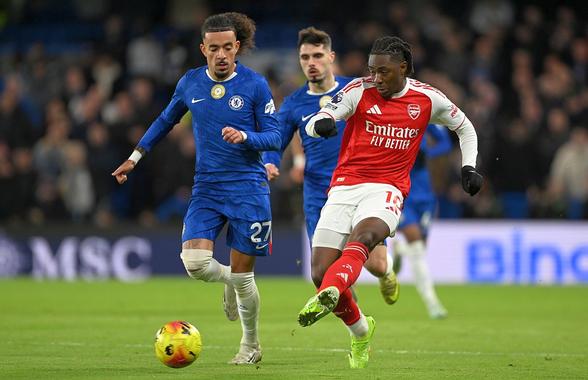 Chelsea - Arsenal 1-1 » Liderul a jucat mai bine de o repriză cu om în plus, dar nu s-a impus pe „Bridge”