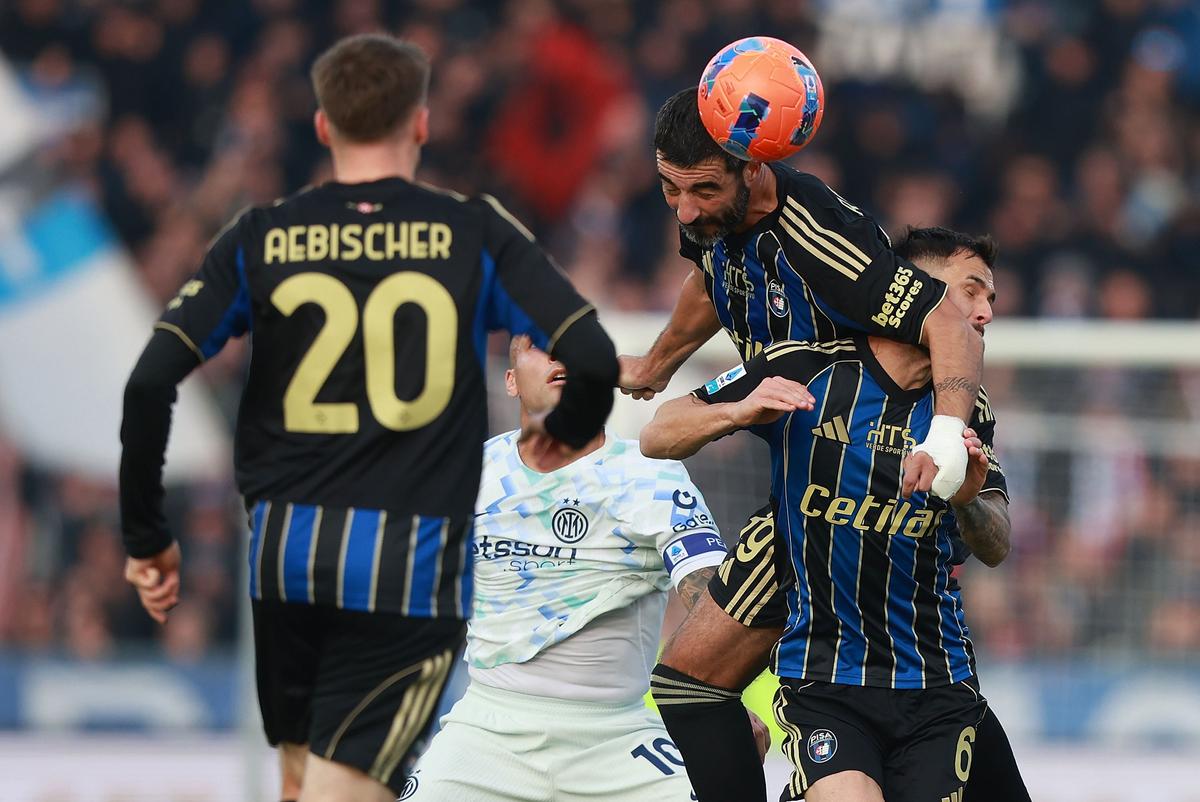 Pisa - Inter, în etapa 13 din Serie A