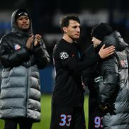Siyabonga Ngezana, Risto Radunovic și Dennis Politic, în Farul - FCSB 1-2/ Foto: Cristi Preda (GSP)