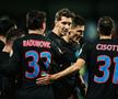 Șut, Mihai Toma, Risto Radunovic, David Miculescu, Graovac, Cisotti și Pantea, în Farul - FCSB 1-2/ Foto: Cristi Preda (GSP)
