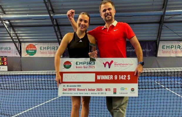 Gabriela Ruse a cucerit titlul în turneul ITF de categorie W75 de la Trnava » Salt de 18 locuri în ierarhia mondială