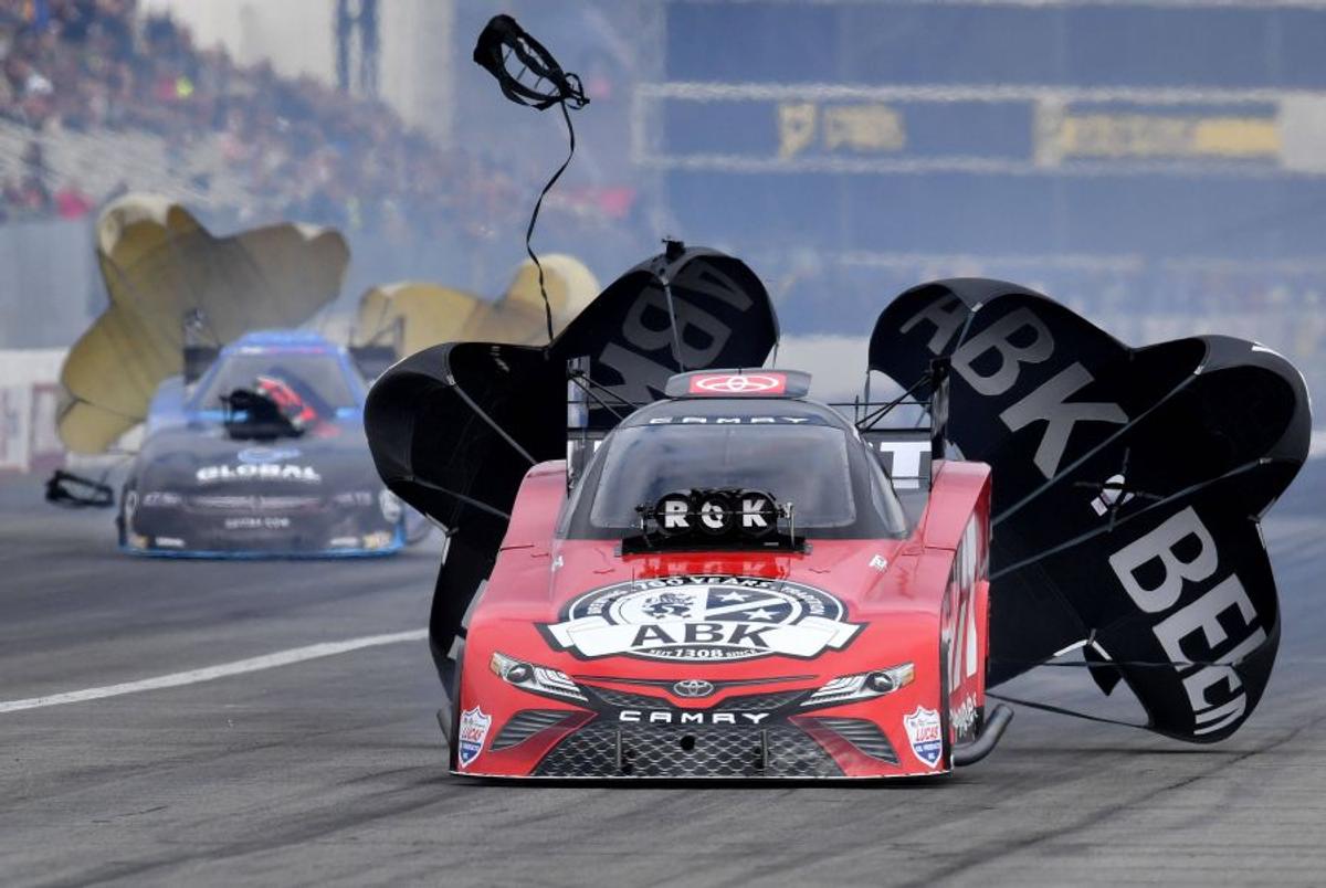 ROKit/ABK Beer Toyota Camry, mașina condusă de Alexis DeJoria în NHRA