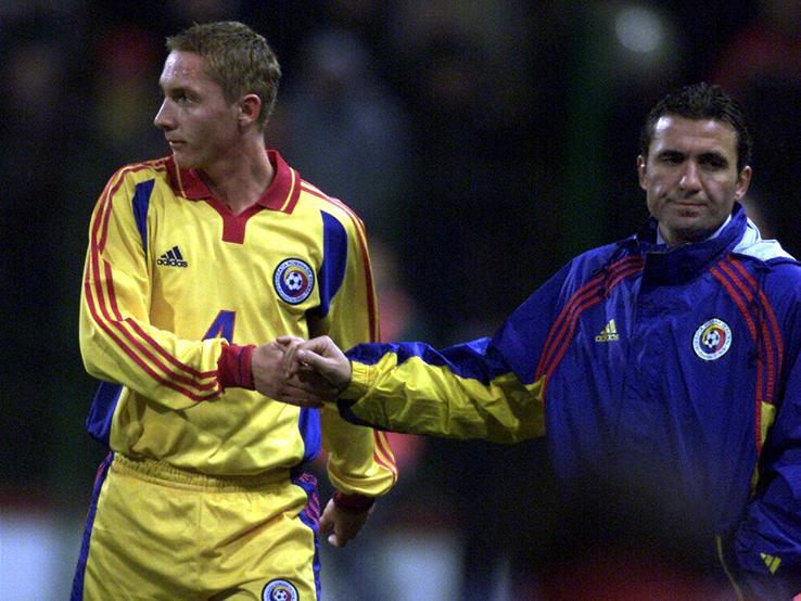 Tiberiu Ghioane și Gheorghe Hagi
