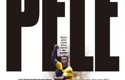 „Niciodată patru litere n-au fost atât de mari” » Cele mai prestigioase publicații ale lumii îi dedică pagini emoționante lui Pelé