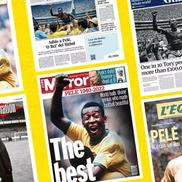 Cele mai prestigioase publicații ale lumii îi dedică pagini emoționante lui Pelé