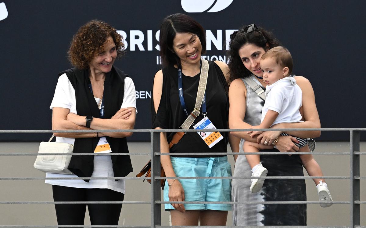 Fiul lui Rafael Nadal, în tribune la Brisabane