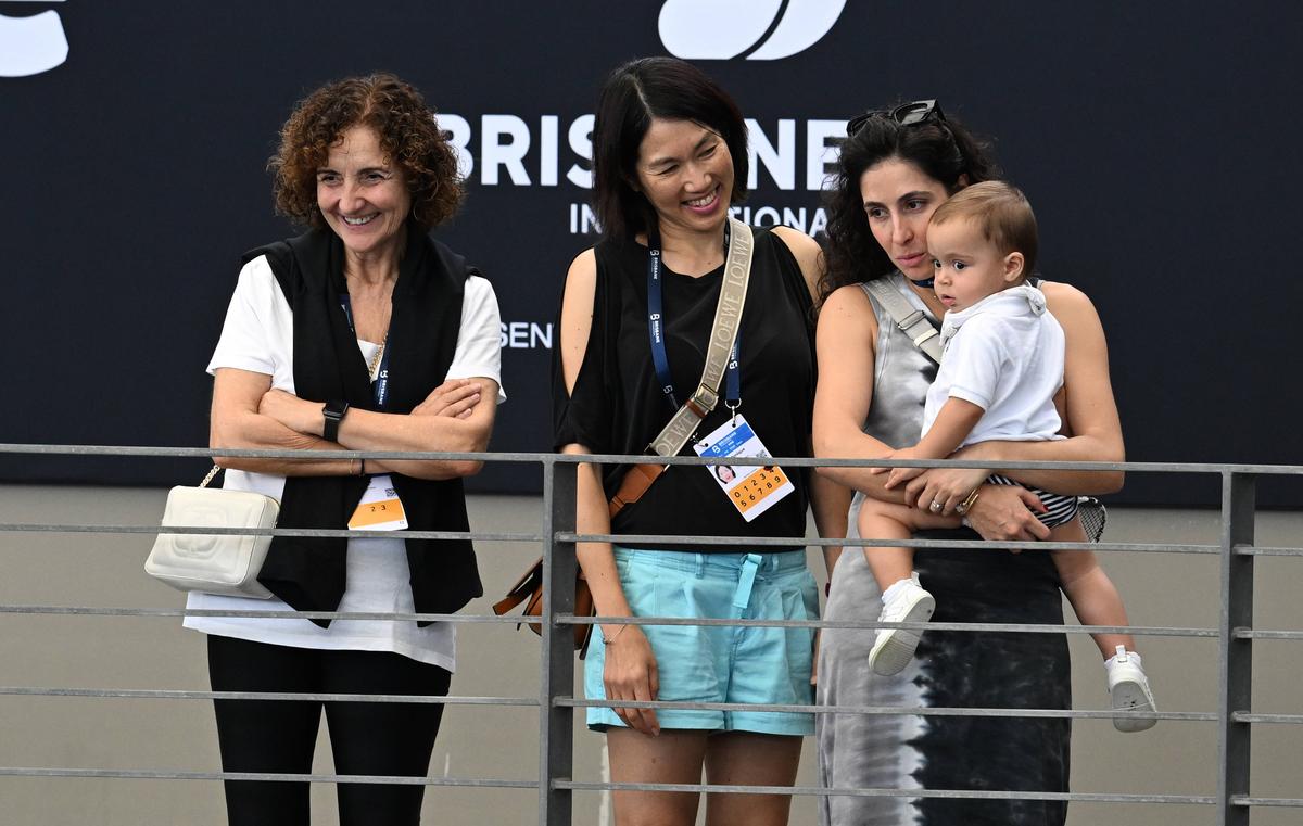 Fiul lui Rafael Nadal, în tribune la Brisabane