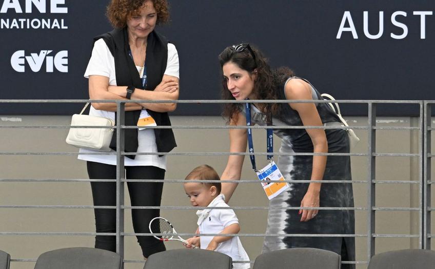 Fiul lui Rafael Nadal, în tribune la Brisabane // FOTO: Imago