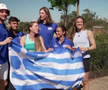 Maria Sakkari și Stefanos Tsitsipas au hrănit girafe la Grădina Zoologică Taronga din Sydney