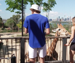 Maria Sakkari și Stefanos Tsitsipas au hrănit girafe la Grădina Zoologică Taronga din Australia