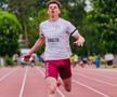 Cine e Codruț Sandu, portarul în care Rapid își pune speranțele: competitiv la atletism, are 1,91m la 17 ani!