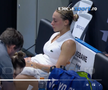 Imagini sfâșietoare! Ana Bogdan a părăsit în lacrimi ultimul meci din 2024: „Nu pot sta în picioare”