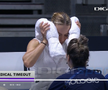 Imagini sfâșietoare! Ana Bogdan a părăsit în lacrimi ultimul meci din 2024: „Nu pot sta în picioare”