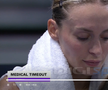 Imagini sfâșietoare! Ana Bogdan a părăsit în lacrimi ultimul meci din 2024: „Nu pot sta în picioare”