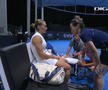 Imagini sfâșietoare! Ana Bogdan a părăsit în lacrimi ultimul meci din 2024: „Nu pot sta în picioare”