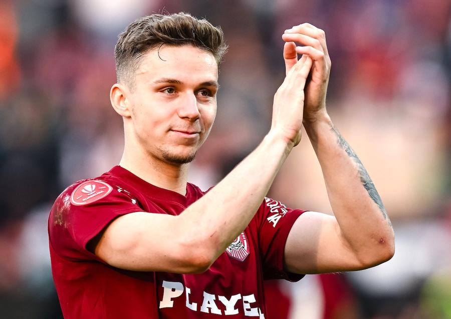 Louis Munteanu // FOTO: Imago Images CFR Cluj riscă să nu ia licența UEFA! Ce datorie are la Louis Munteanu