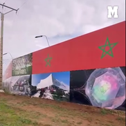 Șantierul stadionului Hassan II, imagini Marca.com