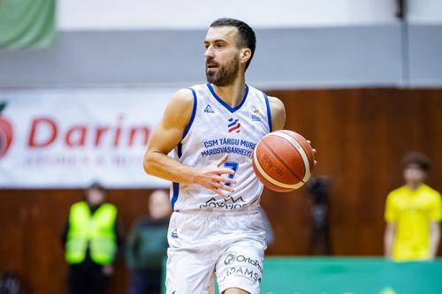 Goran Martinic, MVP-ul rundei a 14-a/Foto: Facebook (CSM Târgu Mureș)