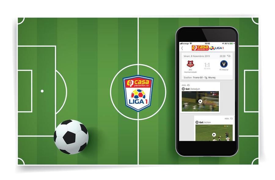Toți fanii din România pot urmări GRATUIT golurile din Liga 1! Anunțul făcut azi de LPF