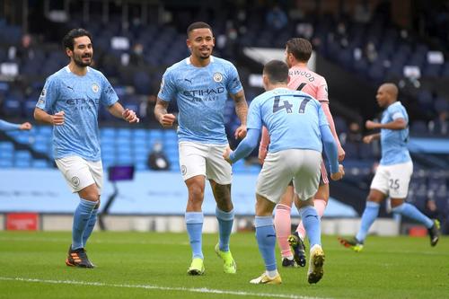 Manchester City, liderul Premier League // foto: Guliver/gettyimages