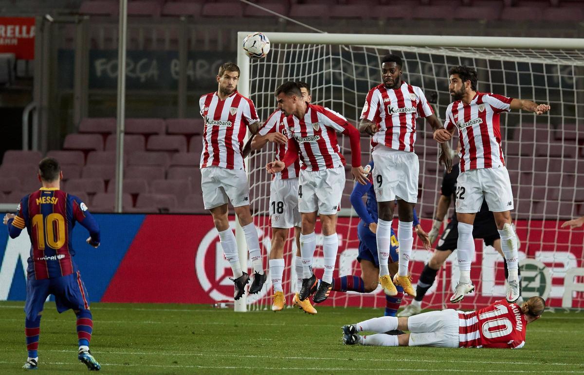 FOTO. Cum să-l oprești pe Messi?! » Starul Barcelonei a fentat incredibil disperarea lui Bilbao: „Ce operă de artă!”