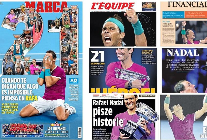 Victoria istorică a lui Nadal, prin ochii presei internaționale