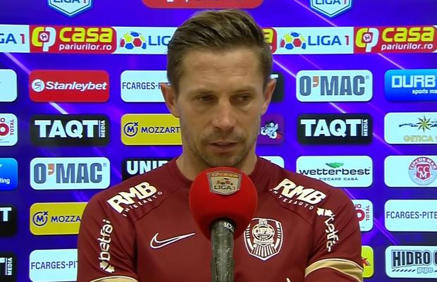 Ciprian Deac, după CFR Cluj - FC Botoșani: „Îmbrăcăm tricoul echipei campioane, să fim mai responsabili!”