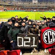 Suporterii lui Dinamo, alături de cei ai lui Southampton