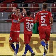 Ovidiu Horșia, la unica apariție în Liga 1, partida cu FC Argeș din septembrie 2020 / Sursă foto: Arhivă GSP